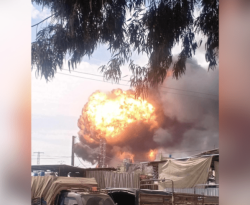 انفجار صهريج وقود بدوما يثير الذعر بين الأهالي