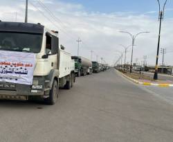 العراق يؤكد إرسال 23 صهريج وقود إلى سوريا