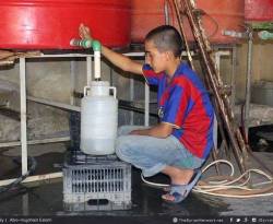 بالصور..مشروع لفلترة مياه الشرب في ببيلا بجنوب دمشق