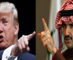 ترامب يرد على الأمير الوليد بن طلال ويصفه بـ 