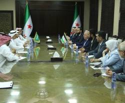 مباحثات لتطوير التعاون الاقتصادي بين سوريا والسعودية