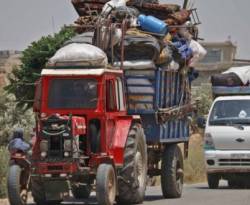 إلى السهول والسفوح.. النزوح يطال ريف درعا الغربي