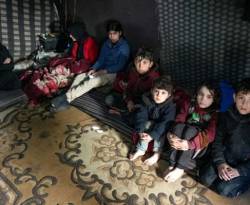 مخيمات النازحين في شمال سوريا ملجأ لناجين من الزلزال