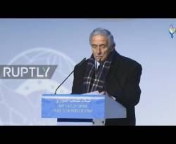 التاجر محمد غسان القلاع الذي افتتح مؤتمر سوتشي.. دلالات ورموز