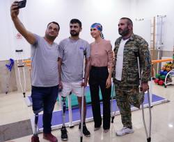 ماذا تفعل زوجة بشار في حماة..؟