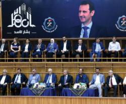 النظام يستثمر في الطبقة العاملة لدعم انتخاب بشار الأسد