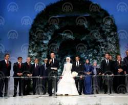 بالصور: عقد قران ابنة أردوغان على ابن رجل أعمال تركي