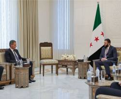 الشرع يستقبل رئيس مجلس إدارة CMA CGM الفرنسية