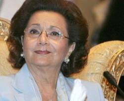 سوزان مبارك على قناة “النهار” بمليون دولار