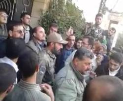 تظاهرة في مارع.. احتجاجاً على رفع سعر الخبز