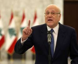 مكتب ميقاتي: واشنطن أبلغت لبنان ألا يخشى عقوبات تتعلق بخطط إمدادات الطاقة