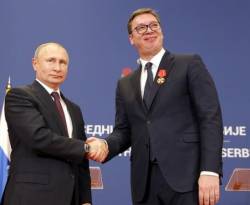 صربيا تتجاهل عقوبات أوروبية وتبرم اتفاق غاز مع بوتين