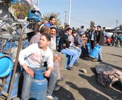 تجارة النظام ترفع سعر أسطوانة الغاز الفارغة