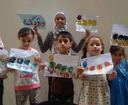 ورود الشام.. مشروع لتأهيل أطفال أريحا وإخراجهم من أجواء الحرب