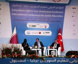 بدعم قطري ورعاية تركية.. مؤتمر دولي خاص بتعليم السوريين ينهي يومه الأول
