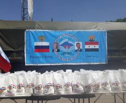 روسيا في داريا.. من بوابة المساعدات الإغاثية