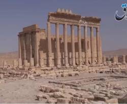 من تدمر...رسالة تنظيم 