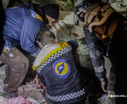 السوريون في الخارج يجمعون التبرعات لذويهم المتضررين من الزلزال