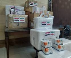 دعم العاجز.. مساعدات طبية إيرانية للنظام