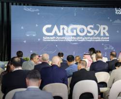 بدء فعاليات معرض ومنتدى (CargoSyr 2026) الدولي في دمشق