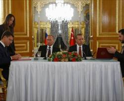 روسيا وتركيا توقعان مشروع أنبوب 