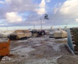 الزعتري يواجه الأحوال المناخية الطارئة بخطة طوارئ