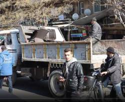 حملة على البسطات في إحدى شوارع دمشق تحظى بتأييدٍ واسع