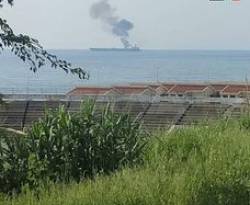 طائرة مسيّرة تستهدف ناقلة نفط إيرانية قبالة الشواطئ السورية