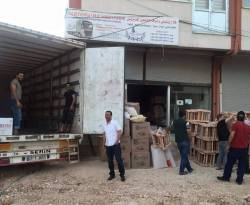 البضائع السورية المصدرة تتجه للأراضي الإيرانية بعد إغلاق تركيا لمعبر الخابور مع العراق