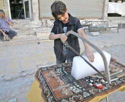 ريف درعا الغربي.. برادات النقل الخارجي تحل مشكلة المياه المثلجة