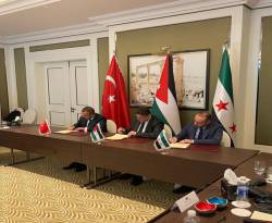 تعاون في مجال النقل الطرقي والسككي بين سوريا والأردن وتركيا