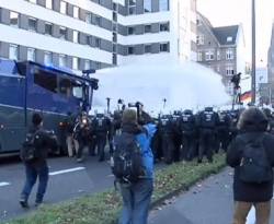 مسؤولون ألمان يدينون أعمال الشغب المناهضة للهجرة شرق البلاد