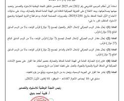 تخفيض كبير في رسوم إدخال قطعان الماشية إلى سوريا