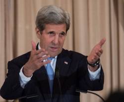 كيري يسعى لطمأنة البنوك الأوروبية بشأن النشاط التجاري مع إيران
