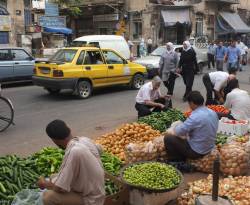 أسعار الفواكه والخضار في سوق شارع الأمين بدمشق