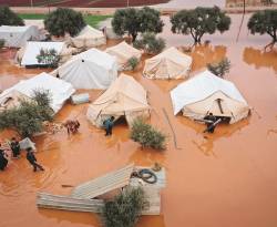 حملة لإيواء مهجري محافظة دير الزور في الشمال السوري