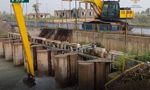 وزارة الطاقة: استنفار لضمان انسايبة مياه الفرات بعد ارتفاع منسوبه