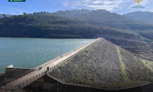 15 ضعفاً مقارنة بالعام الماضي.. سد دريكيش يمتلأ بالكامل