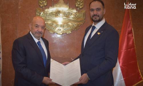 مذكرة تفاهم مع شركة مصرية لتأمين الكلنكر ودعم صناعة الإسمنت في سوريا